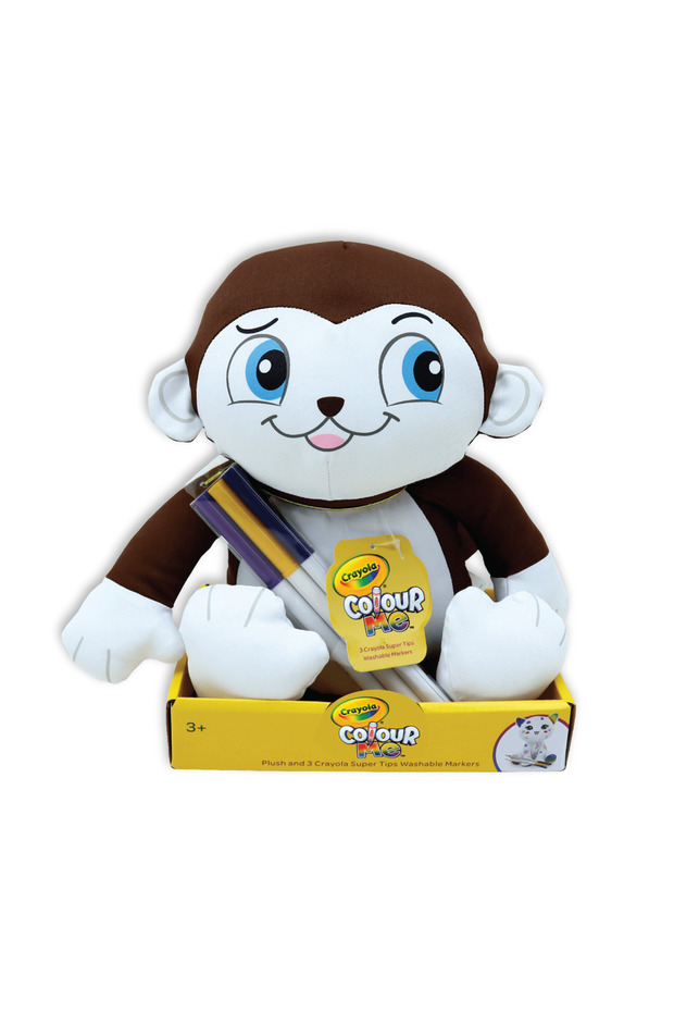 Colour Me Plush Monkey - 1