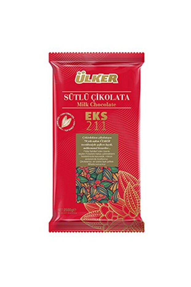 Ülker Kuvertür Sütlü Çikolata 2,5 kg