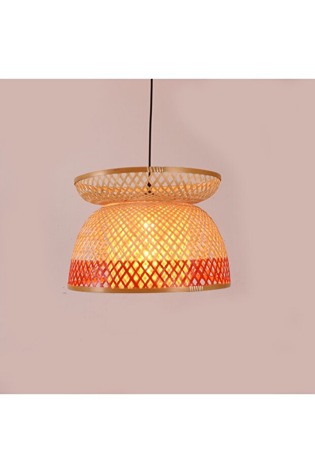 Mahur Bambu Avize 45x30 cm - 6