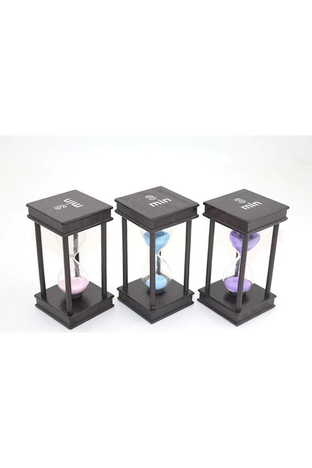 Wooden Hourglass 3 Min Alk2495