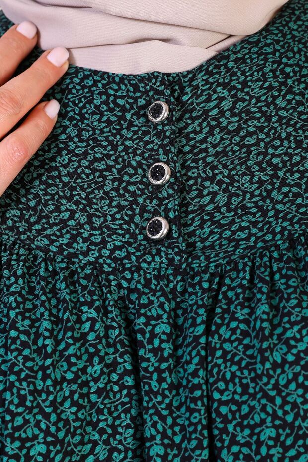 Rochie lungă de vară - model crocant - 3