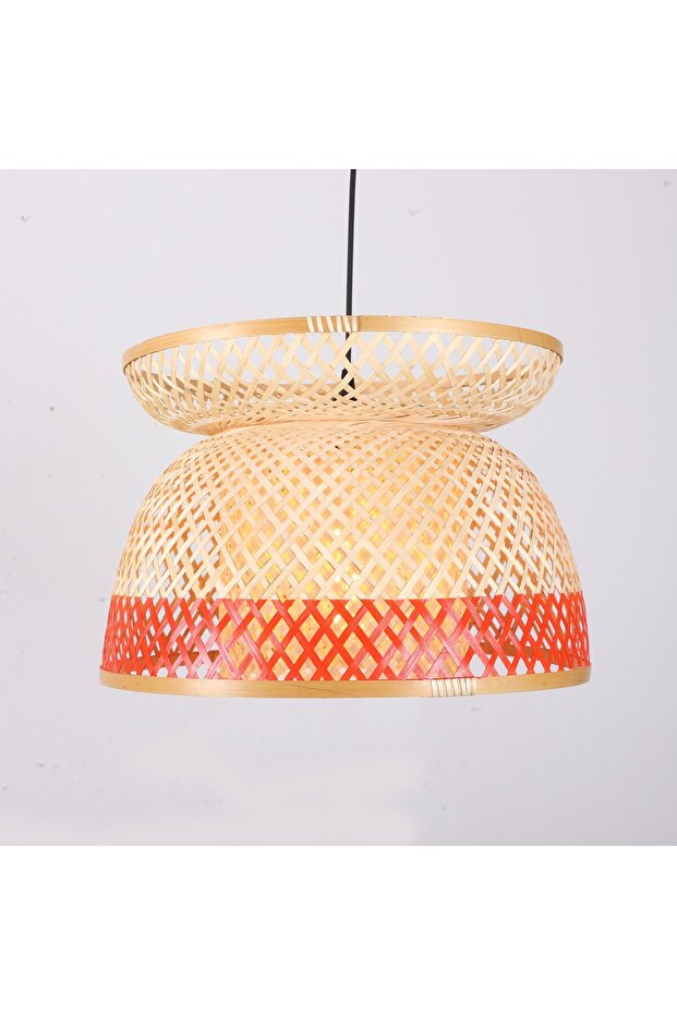 Mahur Bambu Avize 45x30 cm - 2