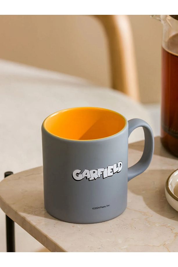 LCW Gri Garfield Baskılı Seramik Kupa 320 Ml - 3