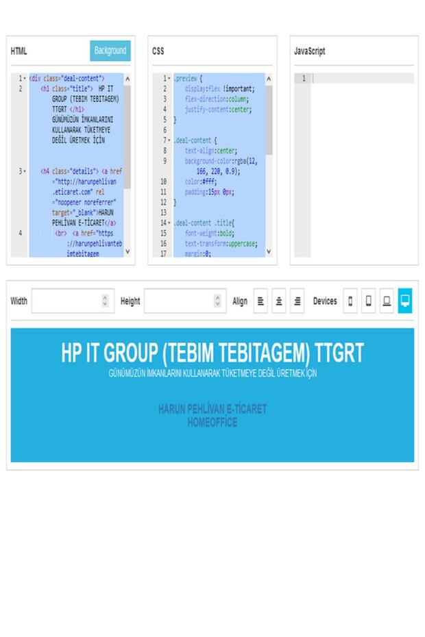LİVE WEB EDİT - 1