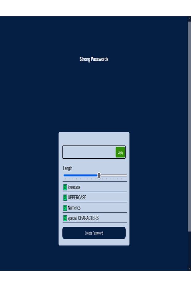 Strong Passwords - 3