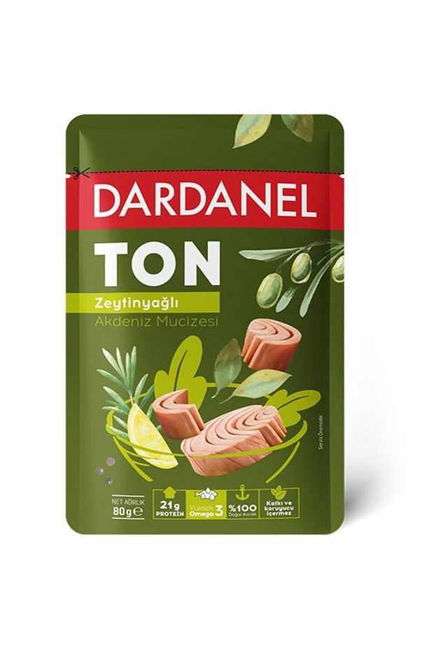 Poşet Zeytinyağlı Ton Balığı 80 gr x 4 Adet - 2