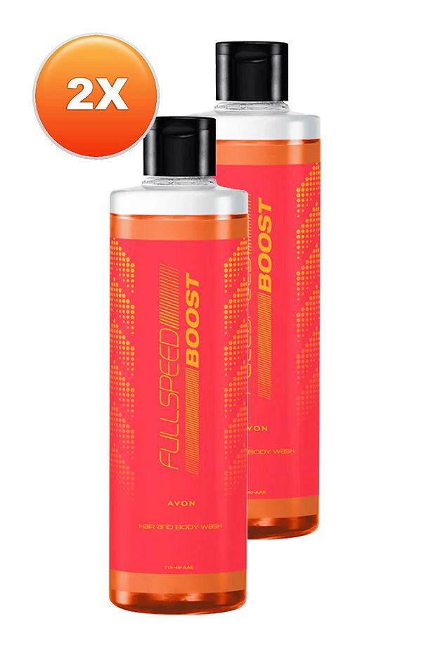 Full Speed Boost Erkekler için Saç ve Vücut Şampuanı 250 Ml. İkili Set - 2