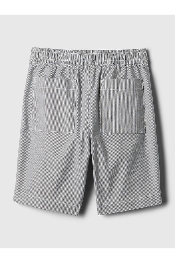 Erkek Çocuk Gri Easy Pull-on Şort - 2