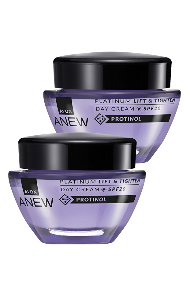 Anew Platinum Lift & Tighten Day Cream Spf20 50 Ml. Set of Two