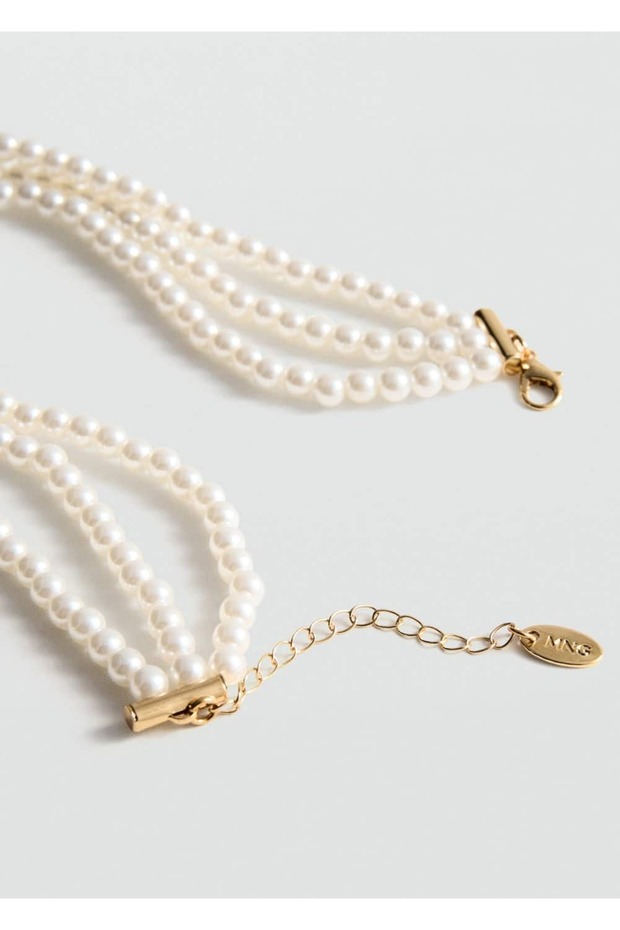 Triple Pearl Necklace