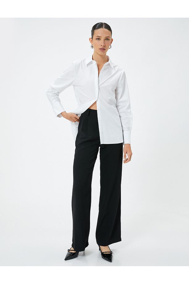 Poplin Gömlek Regular Fit Pamuklu - 2