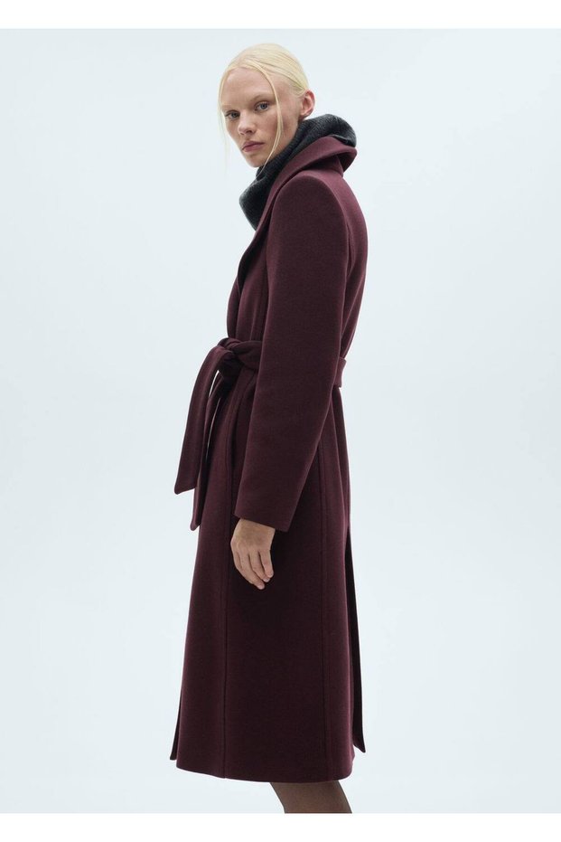 Manteco Wool Coat with Belt