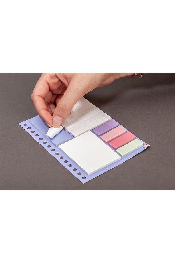 Mor Yapışkan Not Seti • Post-it • Sticky Note (GGK-KYN006) - 2
