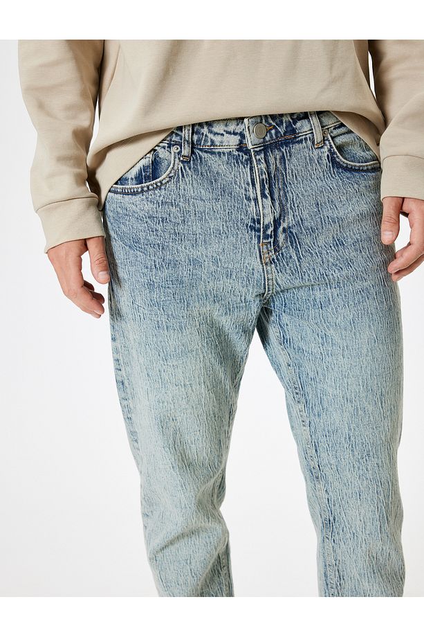 Tapered Fit Kot Pantolon - Joe Jean - 5