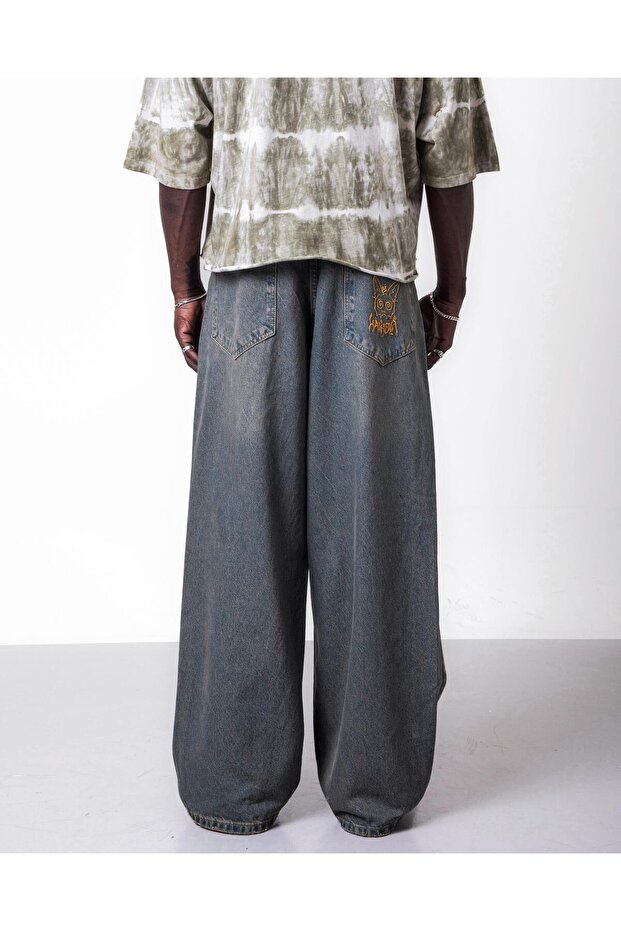 Washed Viron Jean Man - 5