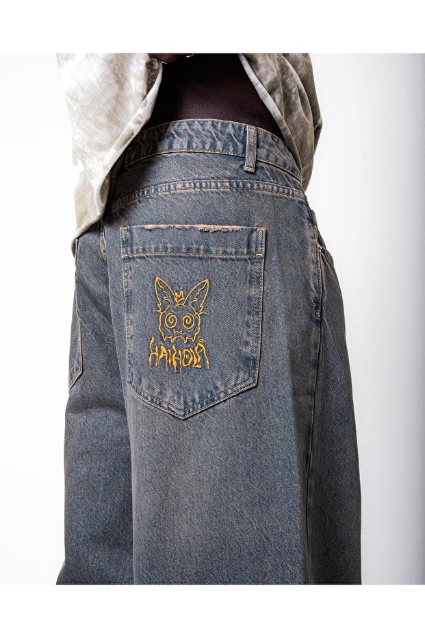 Washed Viron Jean Man - 4