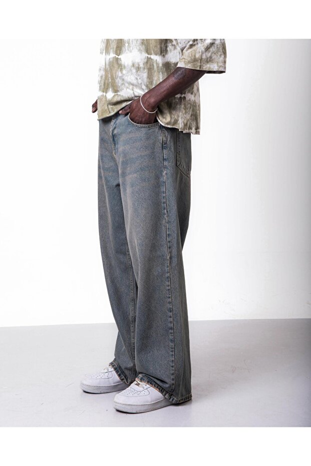 Washed Viron Jean Man - 3