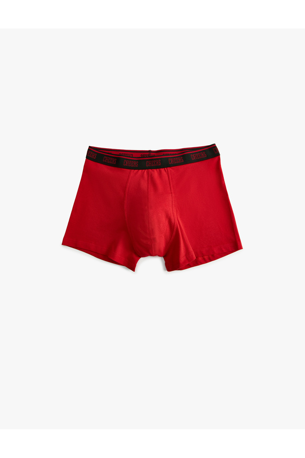 Baskılı Pamuklu 3'lü Boxer Seti - 4