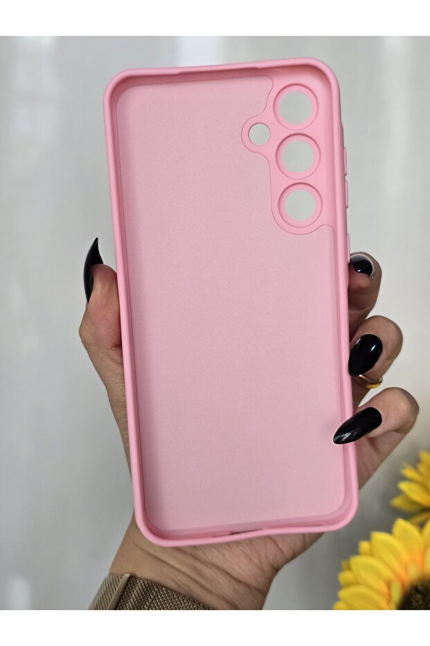 Samsung Galaxy A35 Compatible Velvet Inside Launch Leopard Printed Case - 6