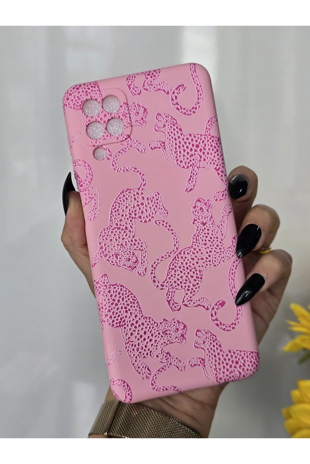 Samsung Galaxy A12 / M12 Compatible Velvet Launch Leopard Printed Case