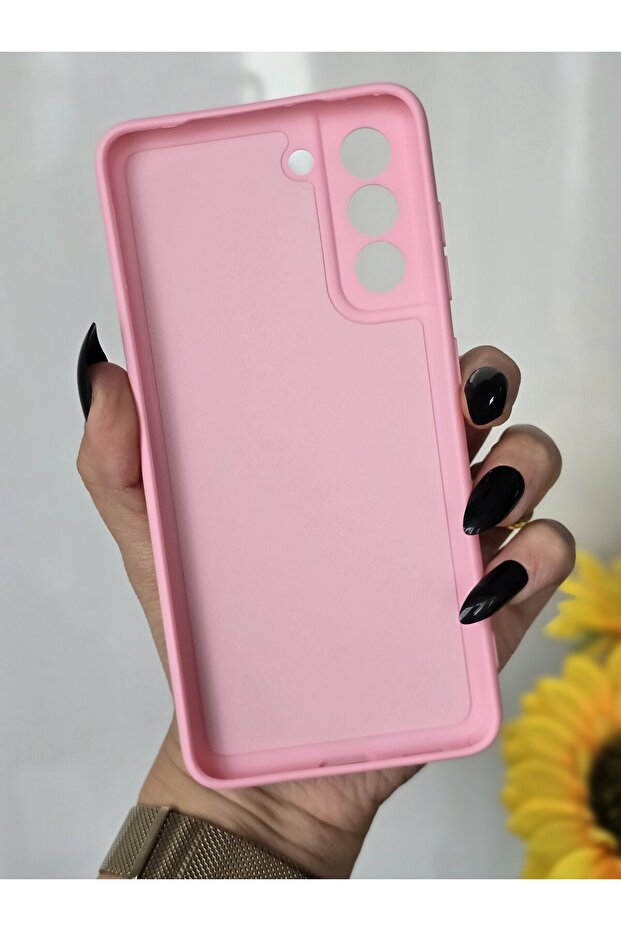 حافظة إطلاق مخملية داخلية متوافقة مع هاتف Samsung Galaxy S21 FE - 5