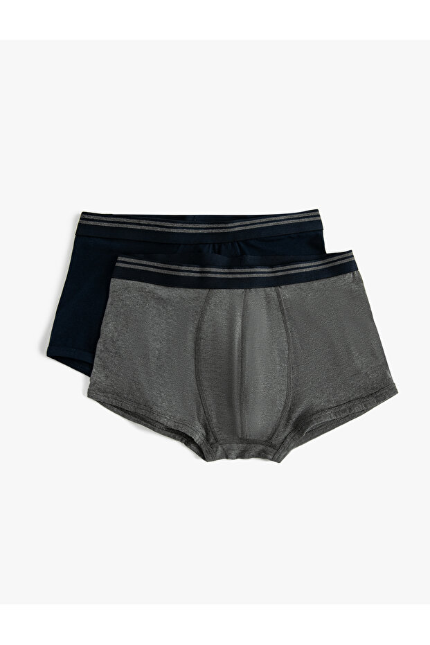 Basic Pamuk Karışımlı 2'li Boxer Seti - 7