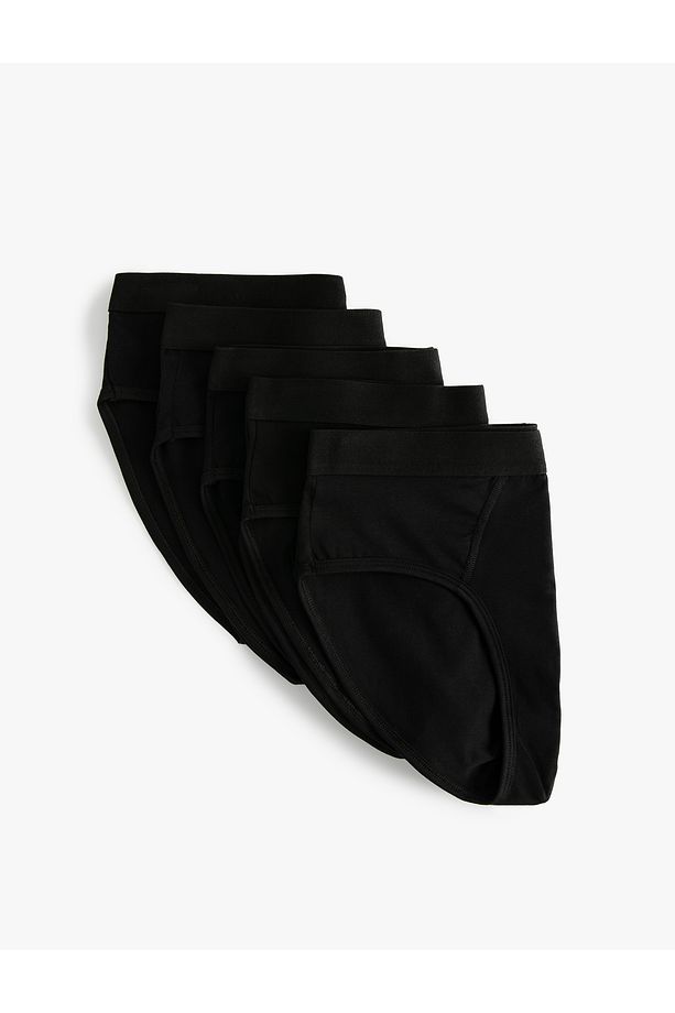 Basic Pamuklu 5'li Slip Boxer Seti - 6