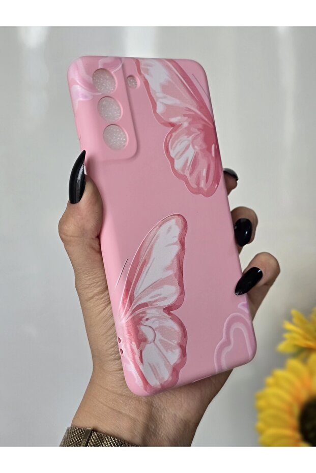 حافظة إطلاق مخملية داخلية متوافقة مع هاتف Samsung Galaxy S21 FE - 3