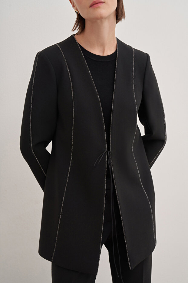 Sim Detaylı Ceket - 3