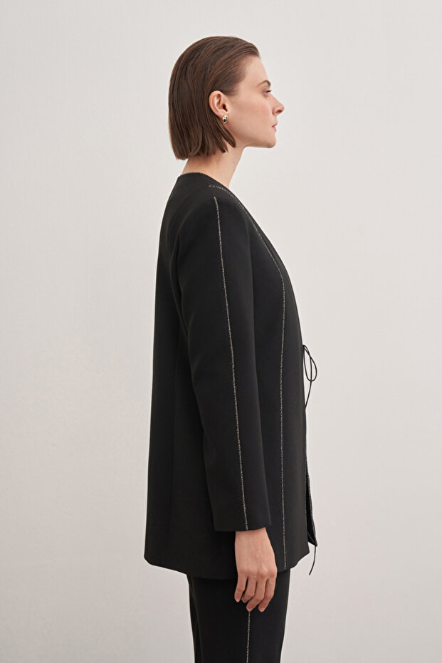 Sim Detaylı Ceket - 5