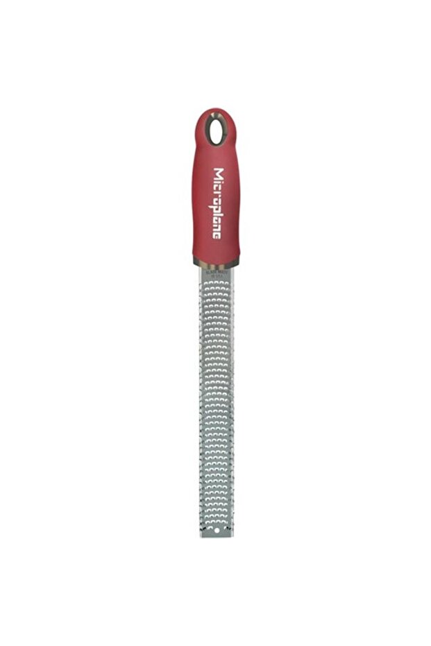 Premium Classic Zester Çelik Rende Nar Kırmızısı