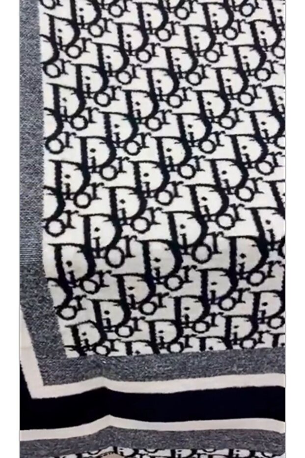 D Desen Yün Throw Battaniye - 3