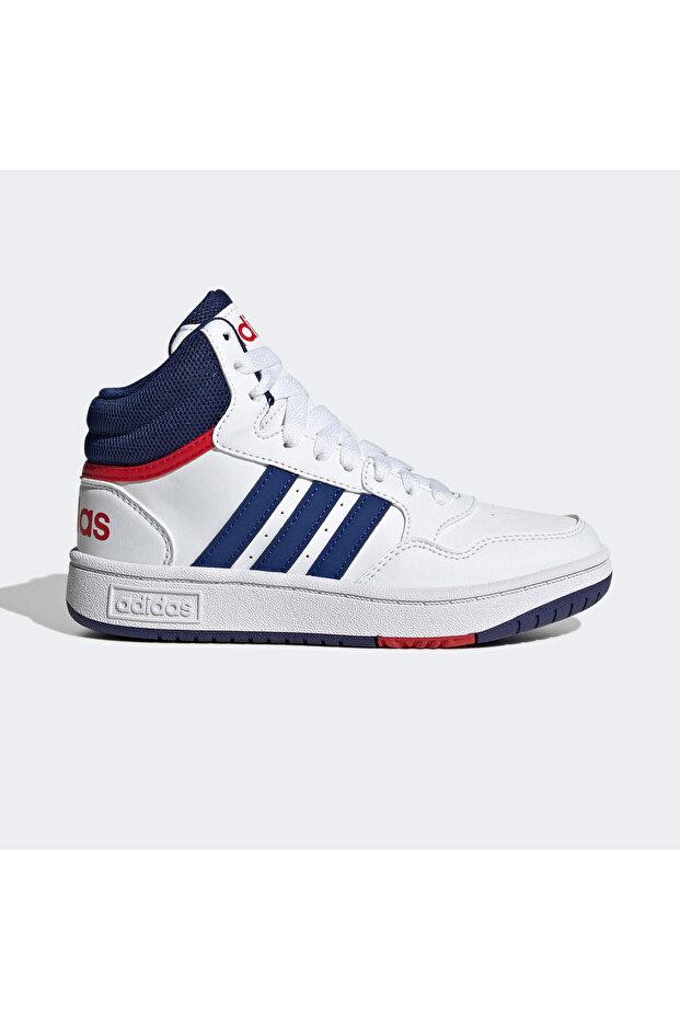 Hoops Mid Kids White Casual Sneakers