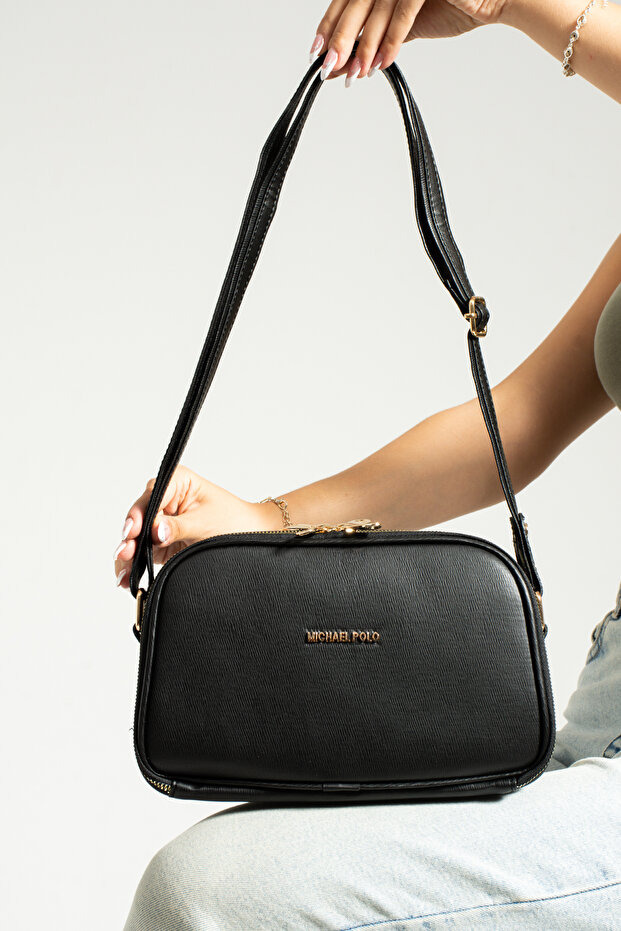 Michael Polo Multi-Pocket Women's Shoulder Bag