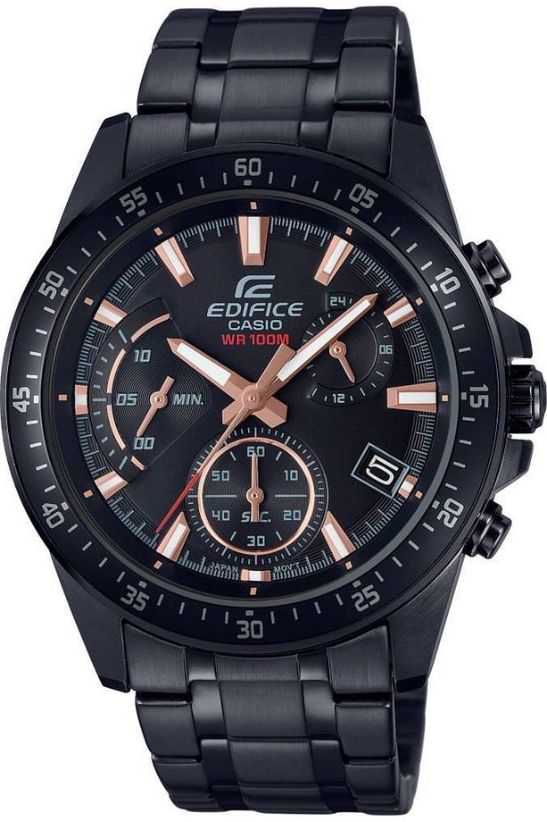 Efv-540dc-1b Edifice Erkek Siyah Kol Saati - 1