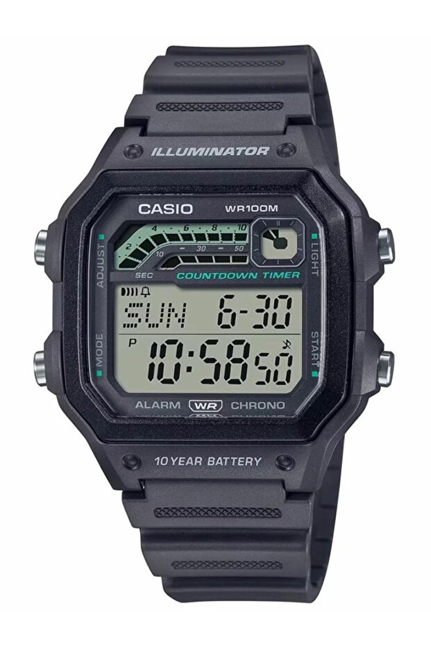 Ws-1600H-8Avdf Men's Wristwatch