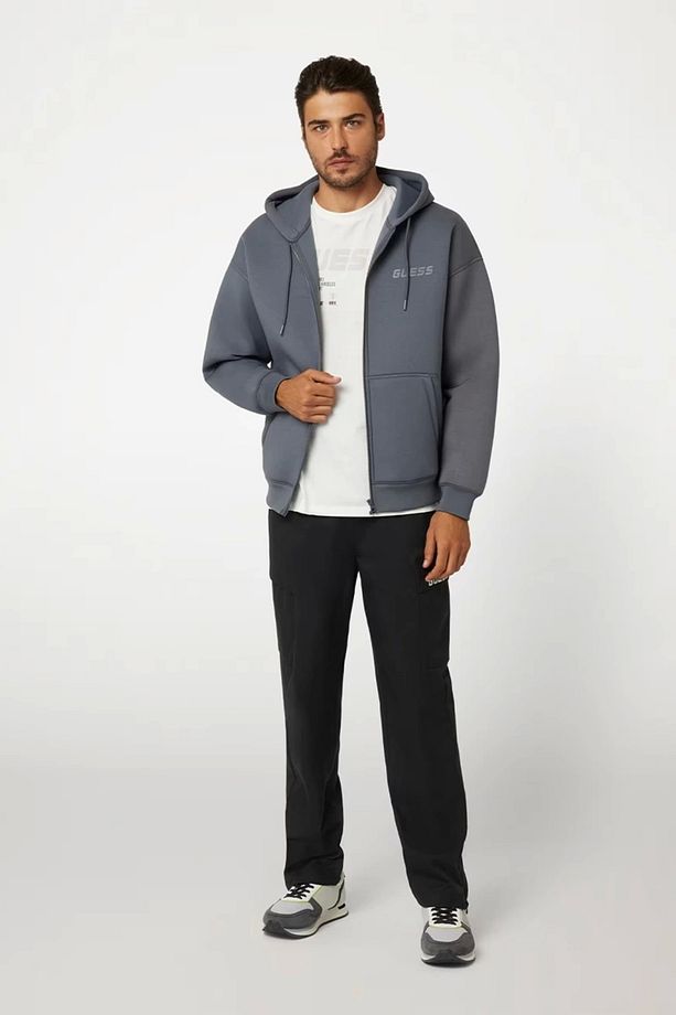 Imaı Hoodıe Zıpped S Erkek Gri Ceket Z4bq08fl044-g9d2 - 1