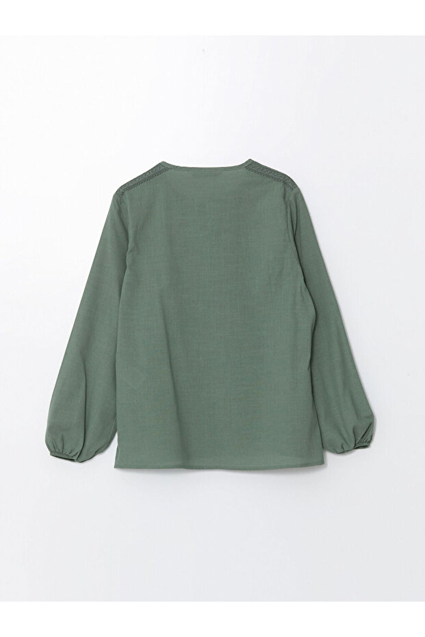 LCW Kaçık Yaka Kadın Bluz - 6