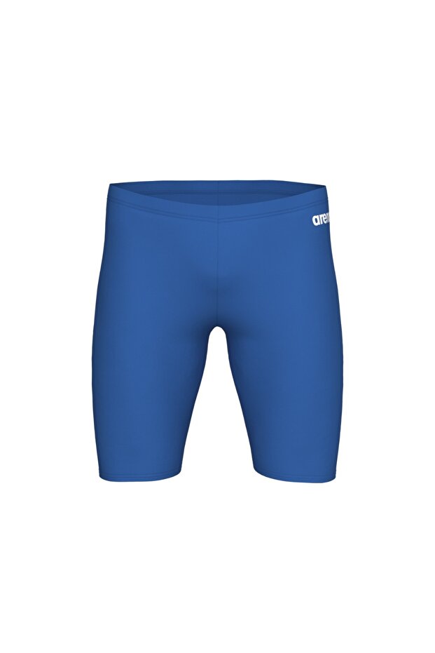 Ανδρικό Μαγιό Τζάμερ Μονόχρωμο Βασιλικό Μπλε Λευκό - 3