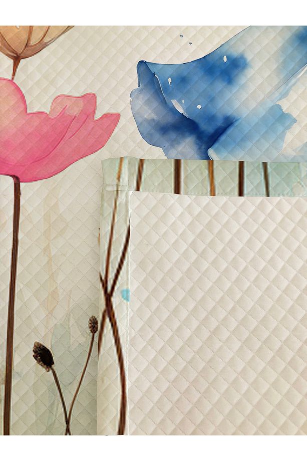 Prenses Desen  Bebek Ve Çocuk Baskılı Tek Kişilik Pike Takımı 160x230 - 2