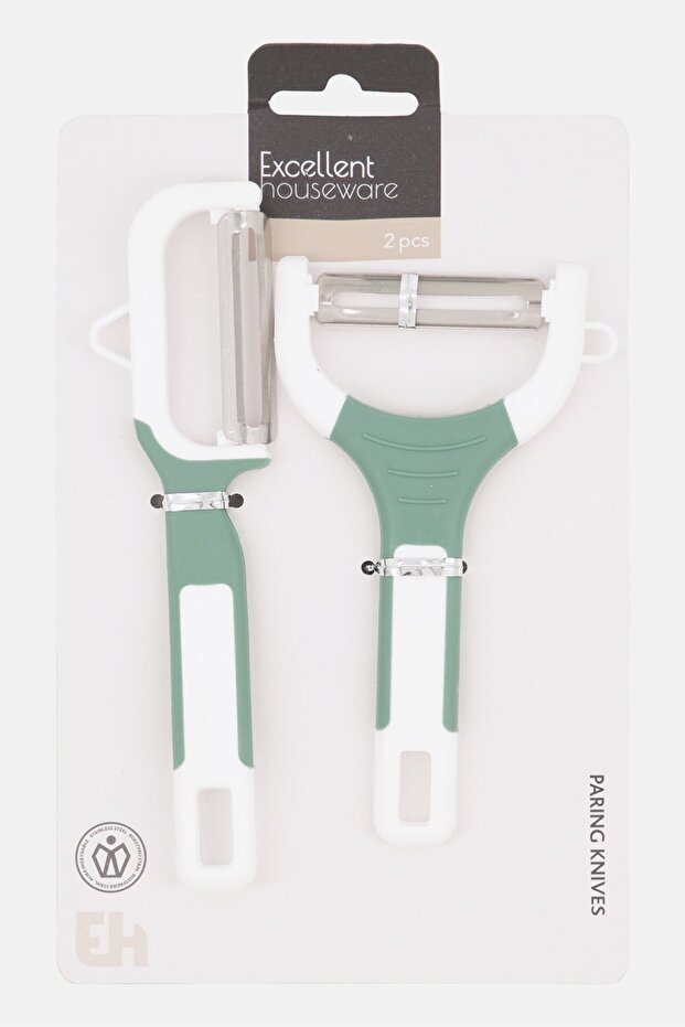 2 Piece Peeling Knife Set, Assorted - 1