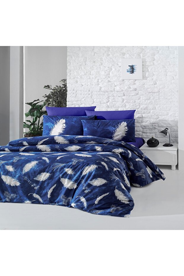 طقم غطاء لحاف Ranforce مزدوج (FEATHER)