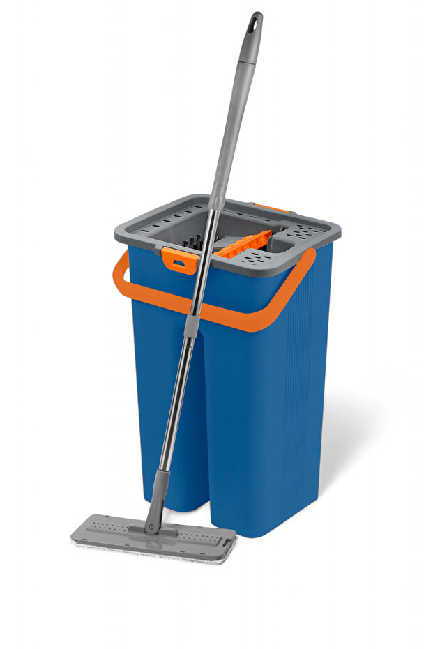 Otto Mop Set - Yeni Nesil Pratik Temizlik Seti, 360° Döner Başlıklı, Su Sıkmalı, Islak Kuru Paspas - 3