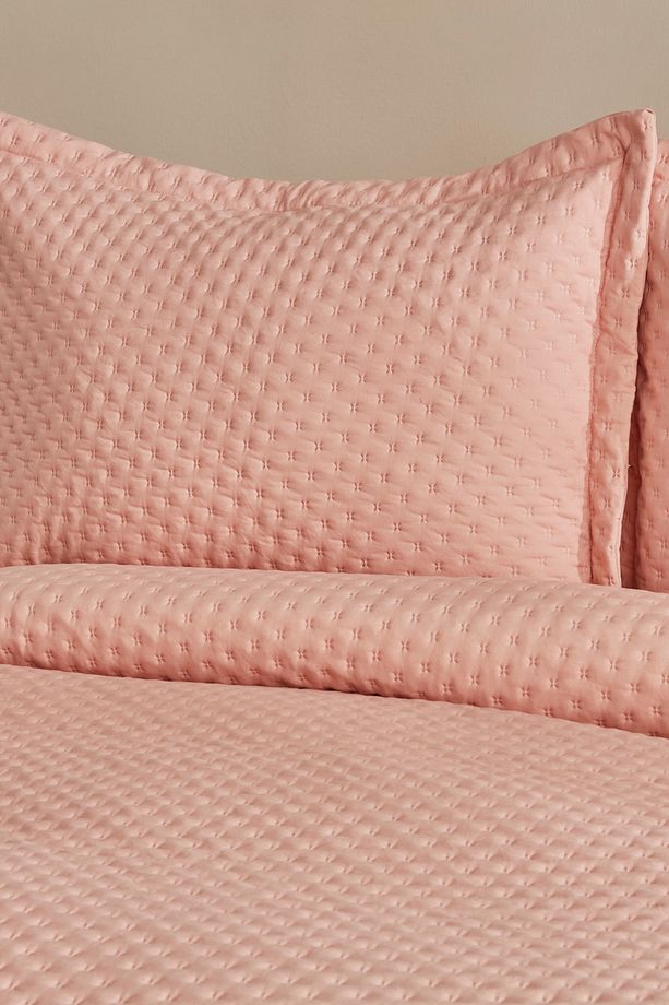 Breeze Soft Çift Kişilik Yatak Örtüsü Somon - 3