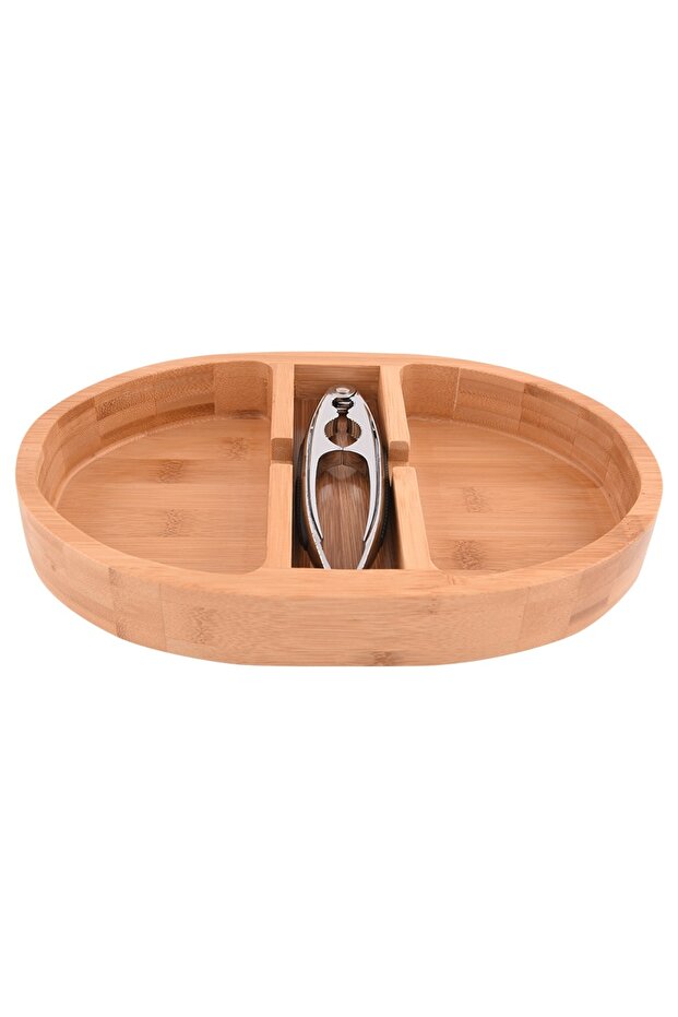 Doğal Bambu Ceviz Kıracağı (NOCE) - 3