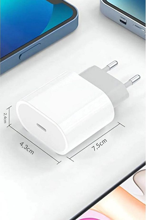 20w Iphone Hızlı Şarj Adaptörü 8 X Xs Xr 11 12 13 14 7 Pro Max Mini Plus Uyumlu Type-c - 3