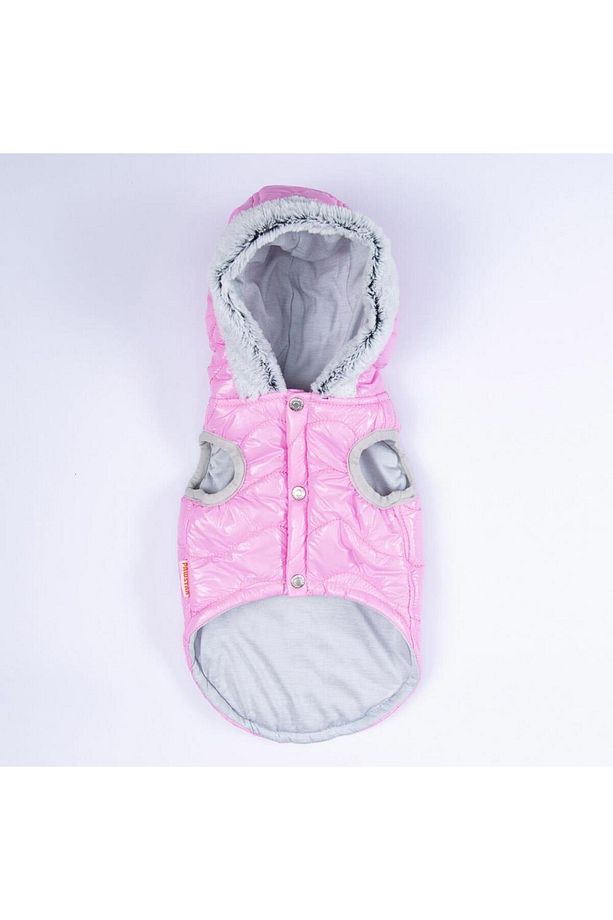 Pembe Light Wave Anorak Yelek Köpek Yeleği Köpek Kıyafeti Köpek Yağmurluk - 5