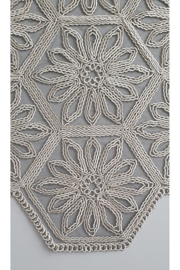 Anglez Kordon Simli Altıköşe Runner(38×130cm) - 5