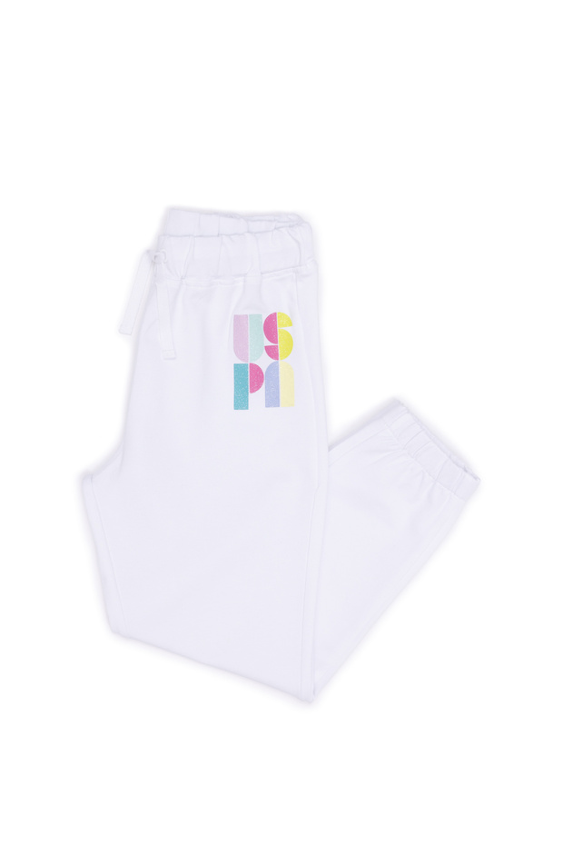 Girl's White Sweatpants 50270090 -Vr013