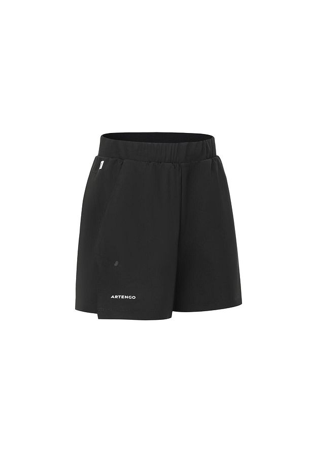 Artengo Çocuk Tenis Şortu - Siyah - Tsh Dry - 7